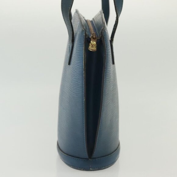 LOUIS VUITTON Epi Saint Jacques Poignees Long Bag Blue LV Auth - Picture 5 of 16
